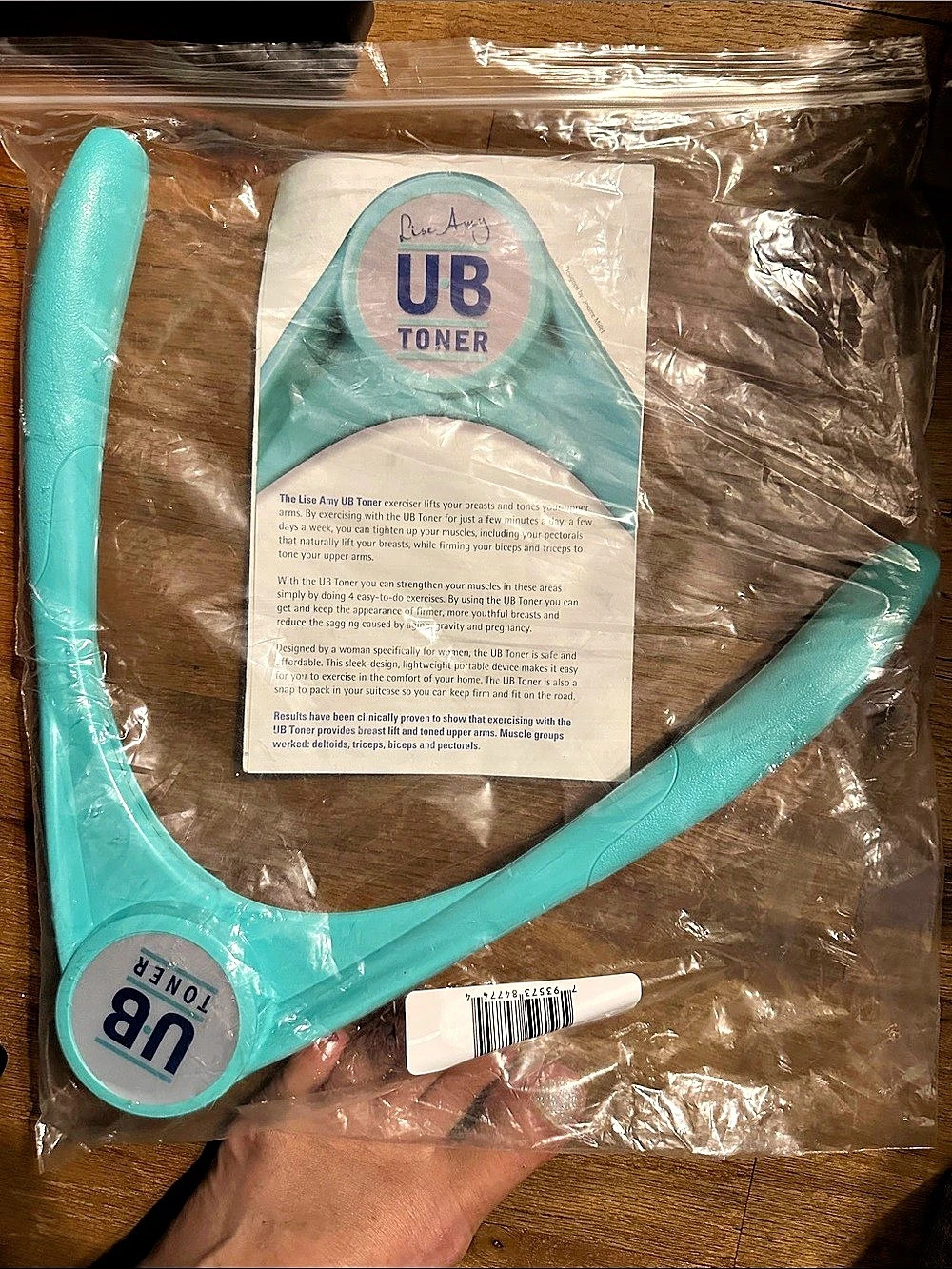 UB Toner Turquoise Personal Care Device NWT